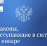 Третья часть законов, вступающих в силу в январе 2024 года, в карточках - Газета Дмитриевский вестник