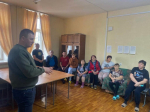Заместитель губернатора области Константин Поляков посетил ПВР, расположенный в Колледже информационных технологий