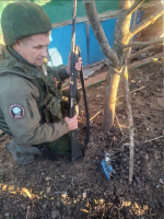 Добровольцы отряда «БАРС-Курск» помогают в ликвидации дронов