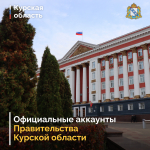 Напоминаем об официальных аккаунтах Правительства Курской области в социальных сетях и мессенджерах: